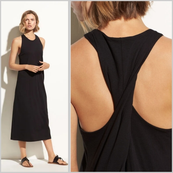 Vince pima cotton tank dress Clearance